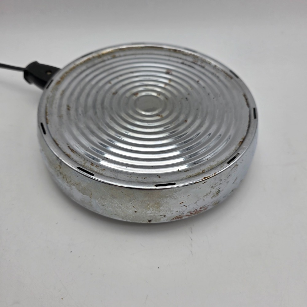 VTG WEST BEND Heat-Rite Electric Hot Plate Warmer Base 3295 Tested 95 Watts